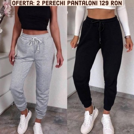 Oferta: 2 Perechi de Pantaloni casual doar 129 RON!